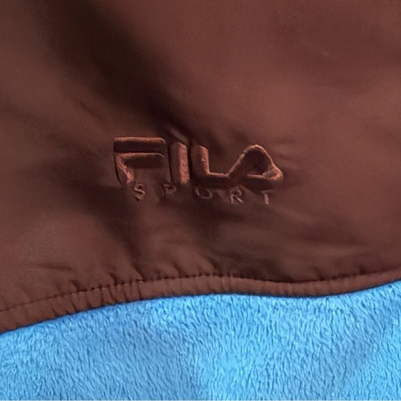 Fila Sport Black and Blue Jacket - Picture 3 of 4